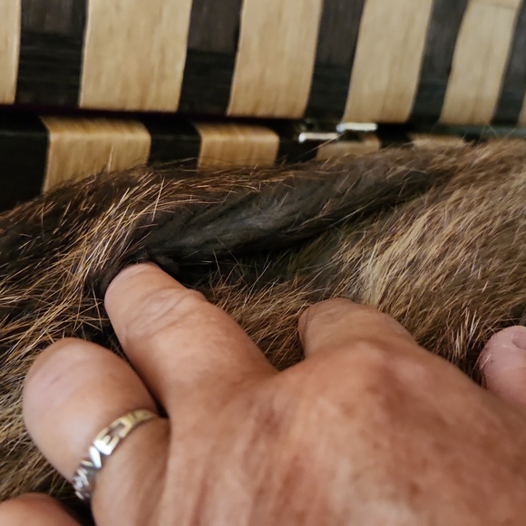 Coyote long fur coat - Picture 9 of 10